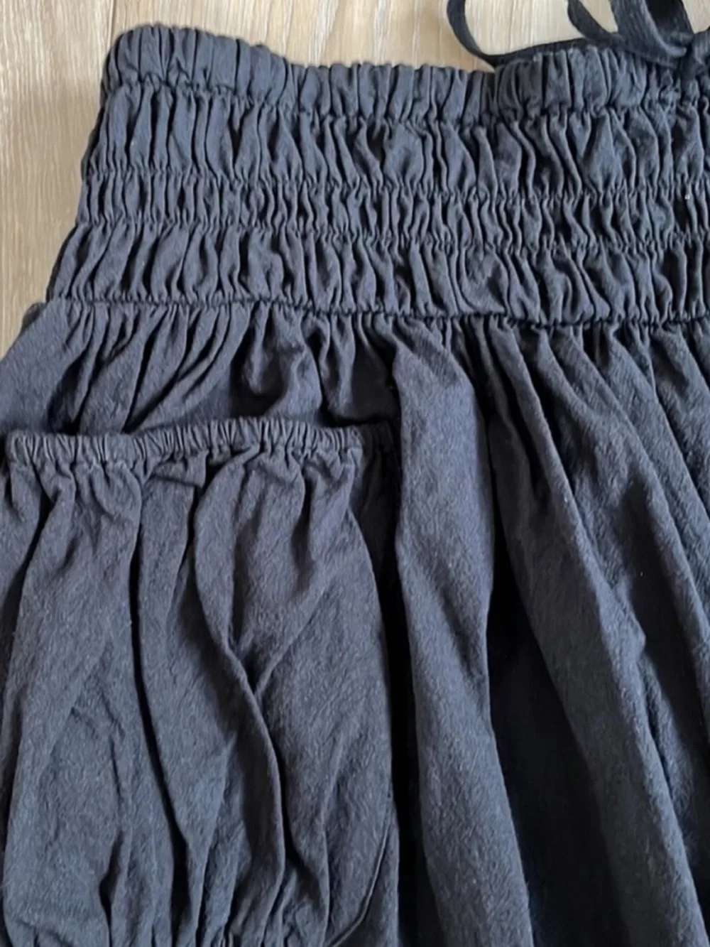 Free People Black Midi Skirt GUC - Picture 4 of 7